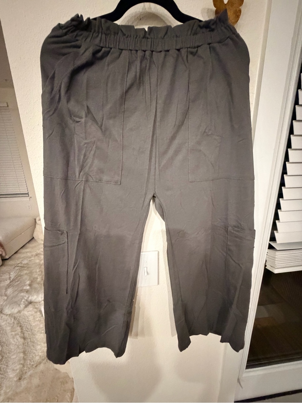 Dirty Laundry Women's Olive Gray Track Pants top and bottom set
